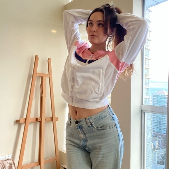 Champion 00s Zip Up Jacket (Size L) - Picture 6 of 9